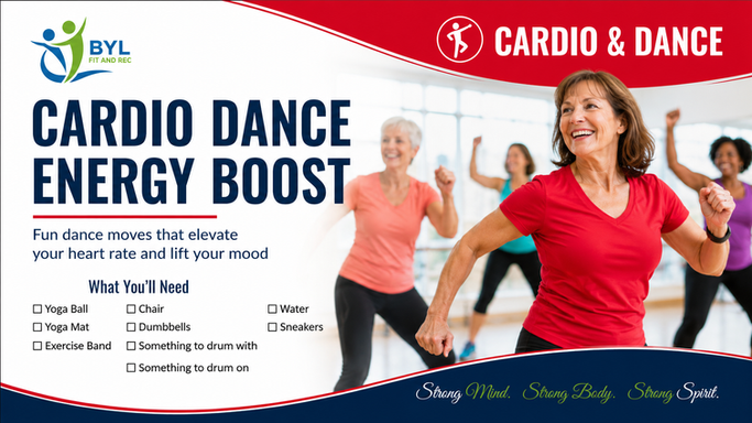 Sept 30 Cardio Dance